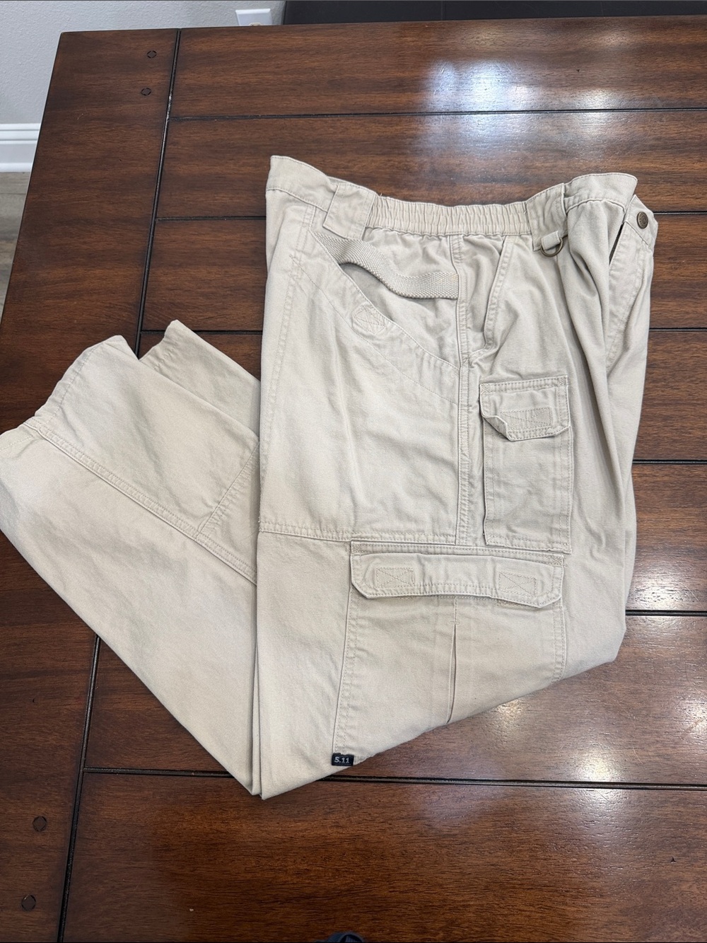 5.11 Tactical Men's Cargo Pants in Light Tan